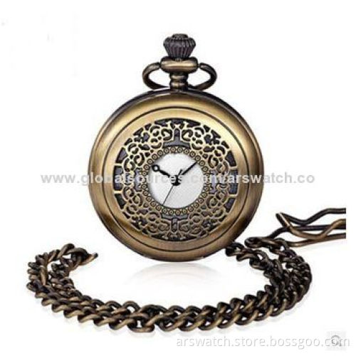 Vintage Pocket Watch for Promotional Gifts with RoHS or CE Mark